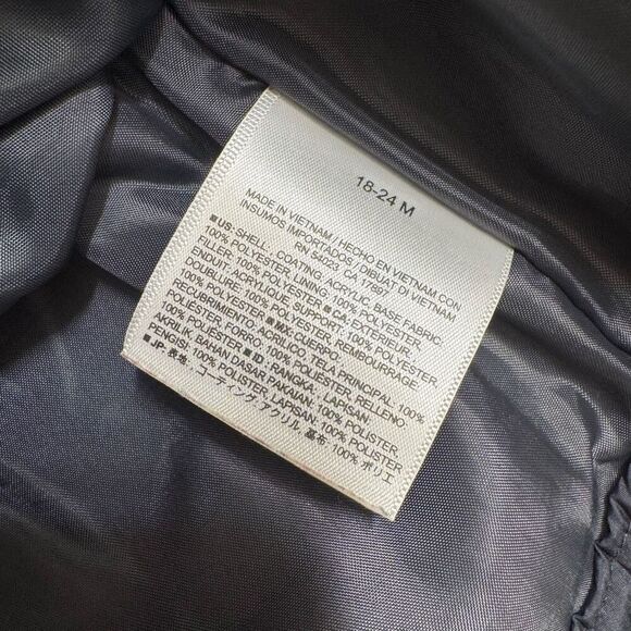 Old Navy Frost Free Navy Blue Winter Puffer Jacket Boys 18-24 Months - Picture 7 of 7